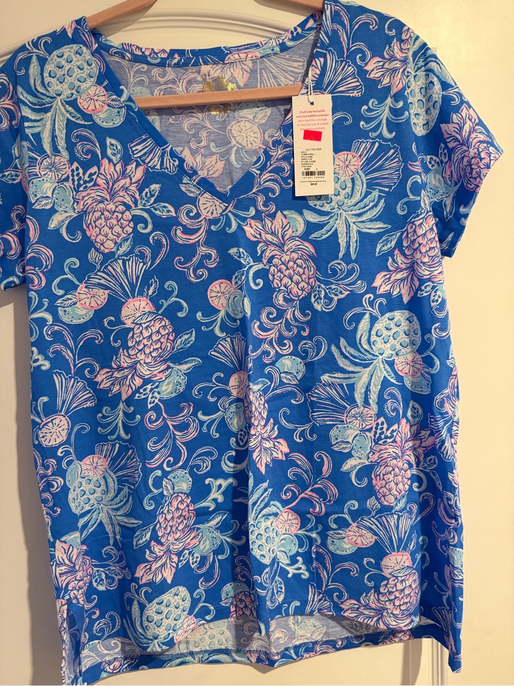 Lilly Pulitzer Meredith Tee Size Large NWT